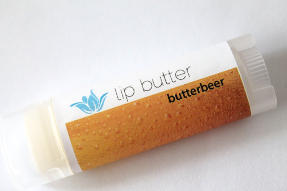 Butterbeer Lip Butter, All Natural Lip Balm, Vegan Gluten Butterscotch
